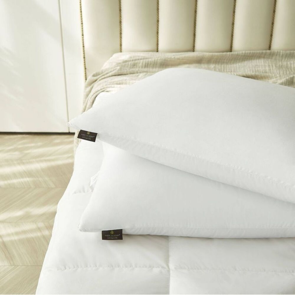Farm to Home -  Jumbo 100% Organic Cotton Softy-Aroun White